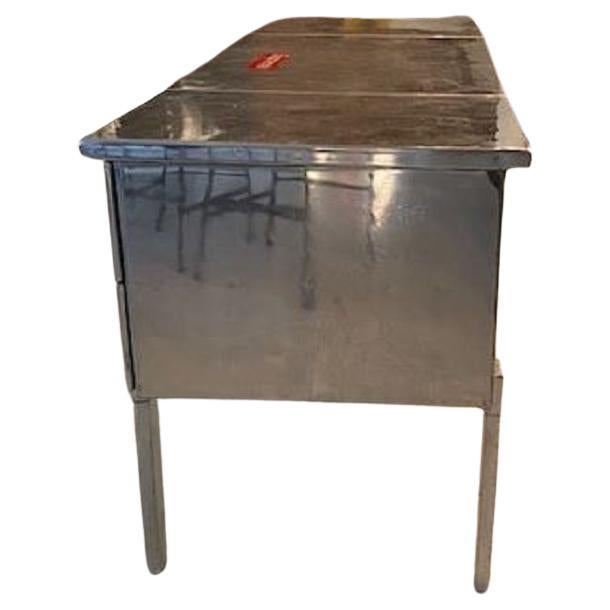vintage aluminum folding table
