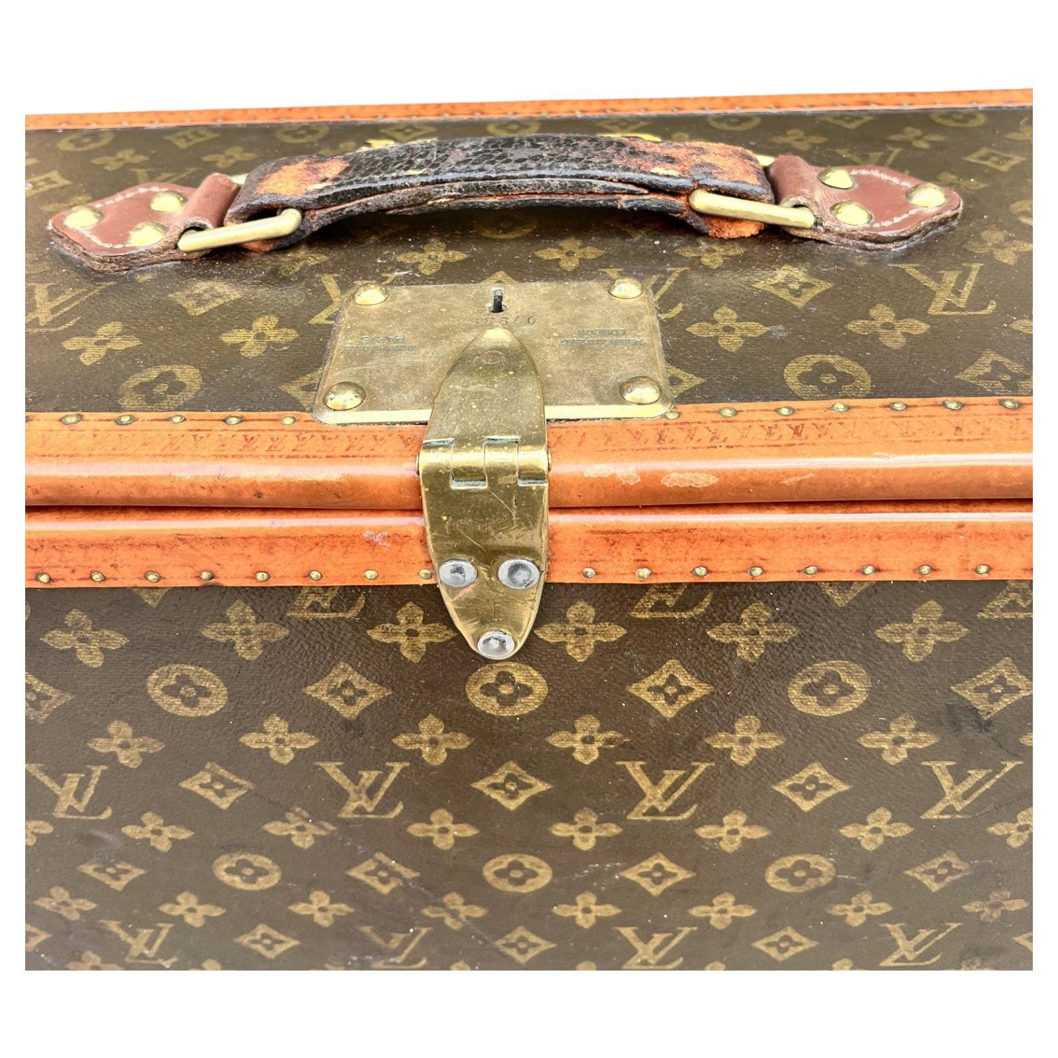 An extremely rare, special order at the time. The item doesn't come up in any books or research on the company about cases or trunks they made. 
As per Louis Vuitton, this is a 