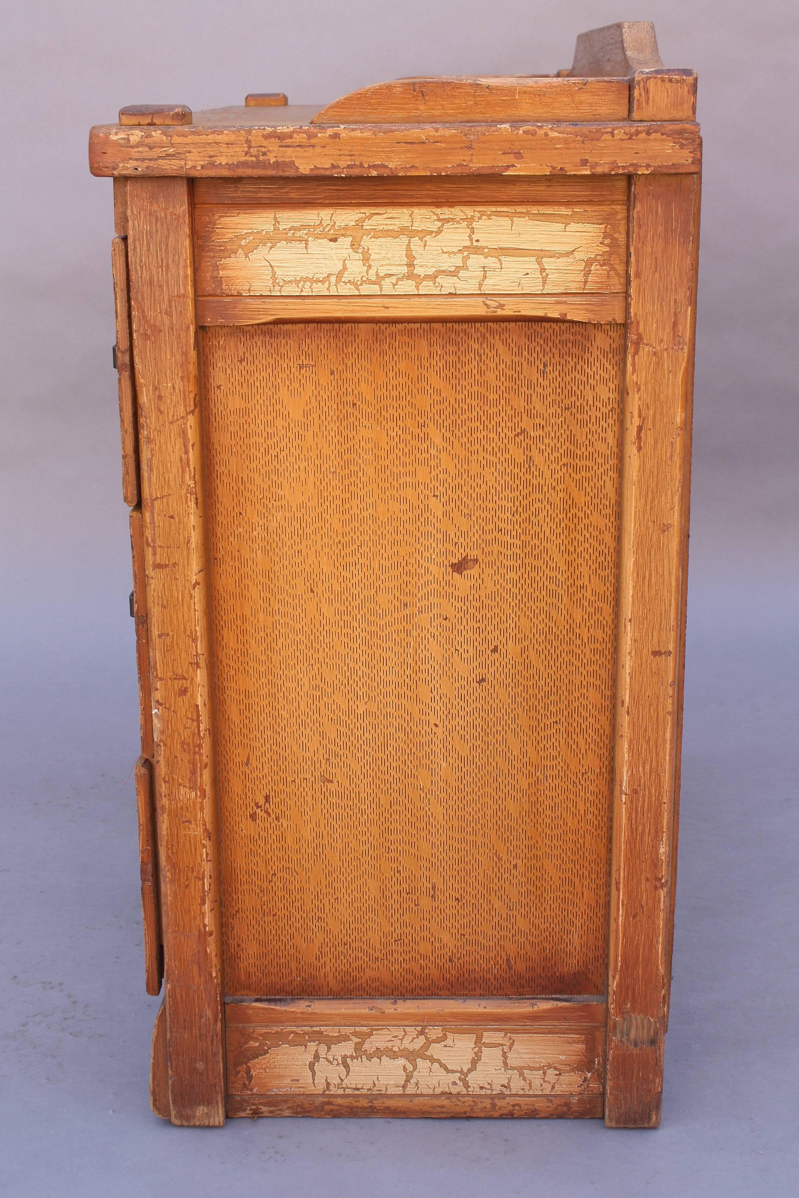 1930s Hand-Painted Rancho Monterey Period Dresser In Good Condition In Pasadena, CA