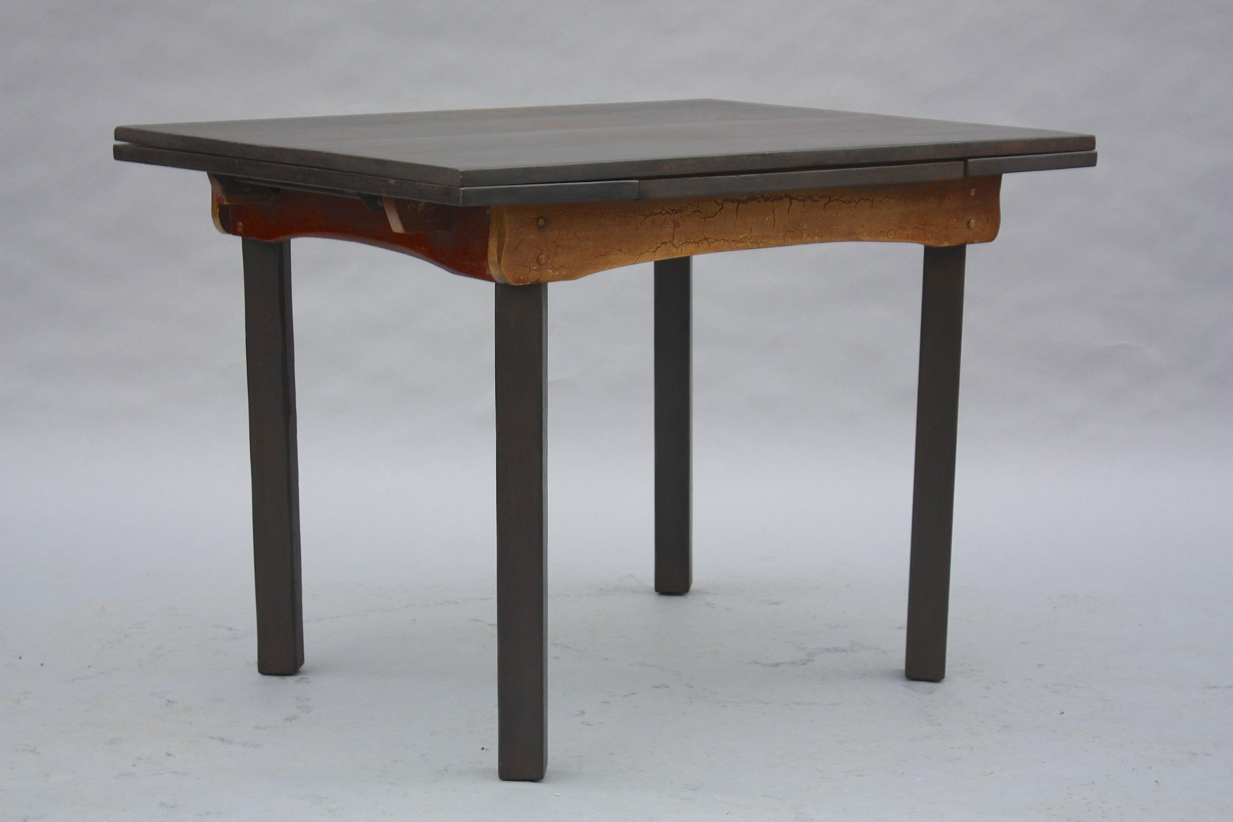 Mid-20th Century Monterey Period Dining Room Table with Expandable Leaves
