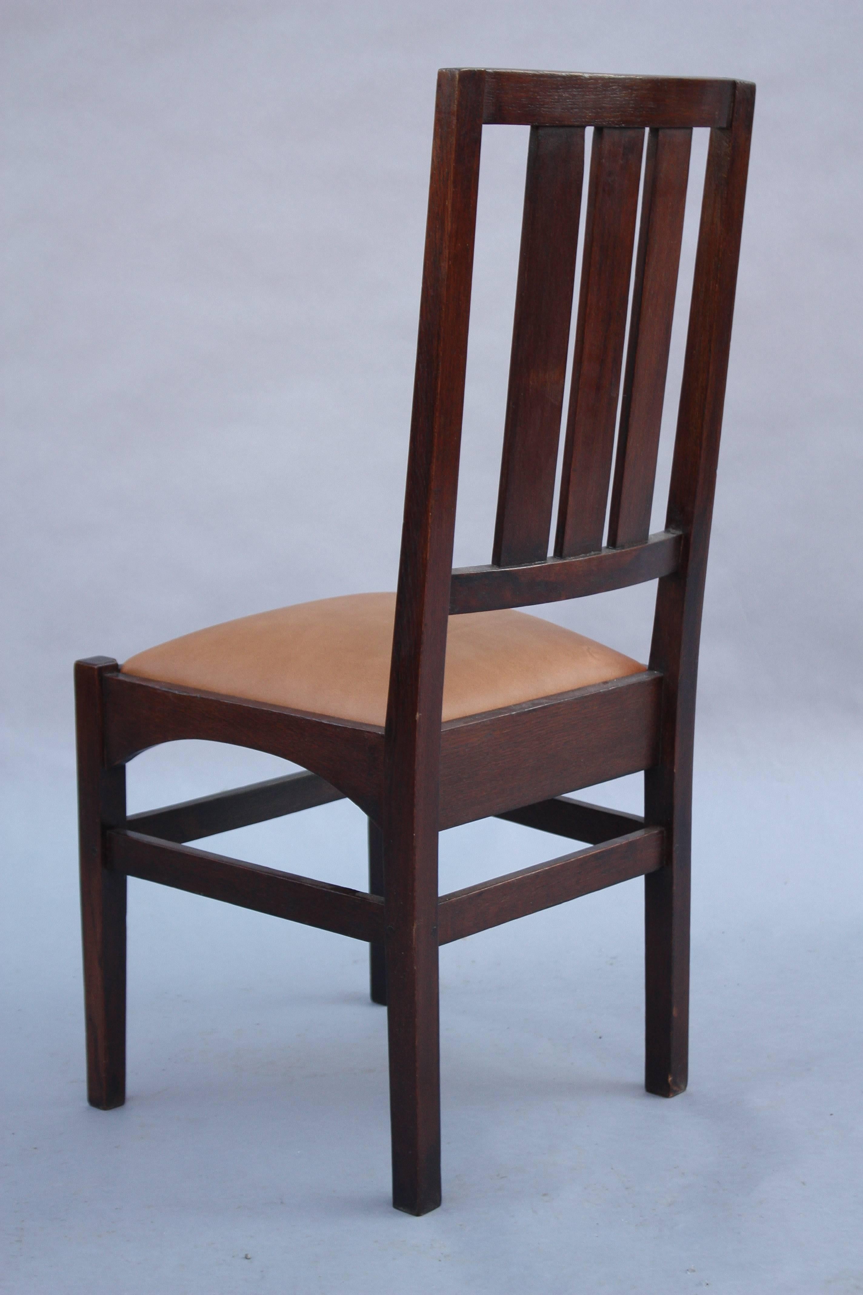 American 1910 Arts & Crafts Side Chair For Sale