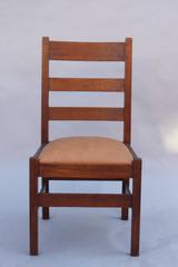 1910 Arts & Crafts Ladder Back Chair