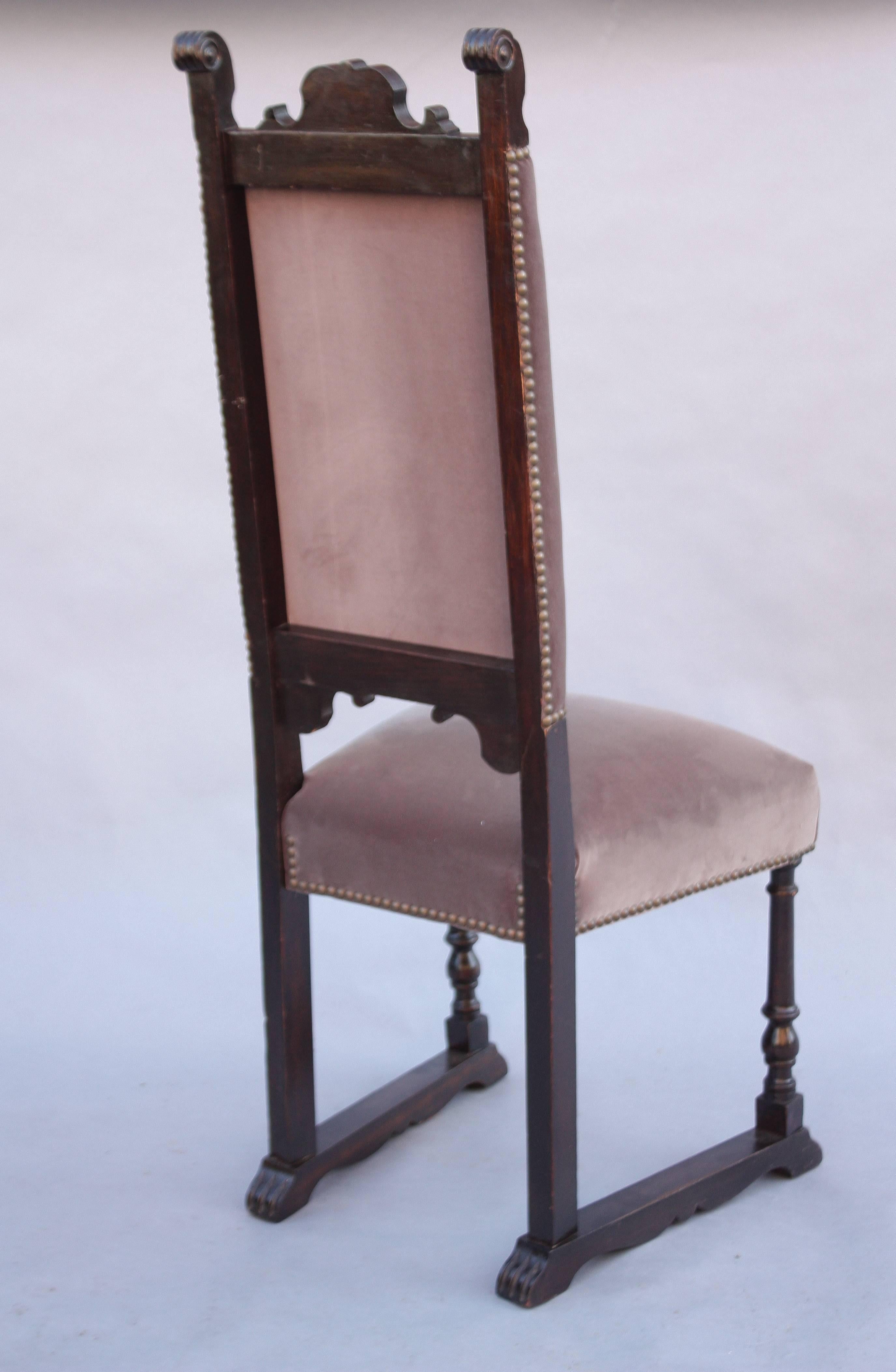 1920s Spanish Revival Side Chair In Good Condition In Pasadena, CA