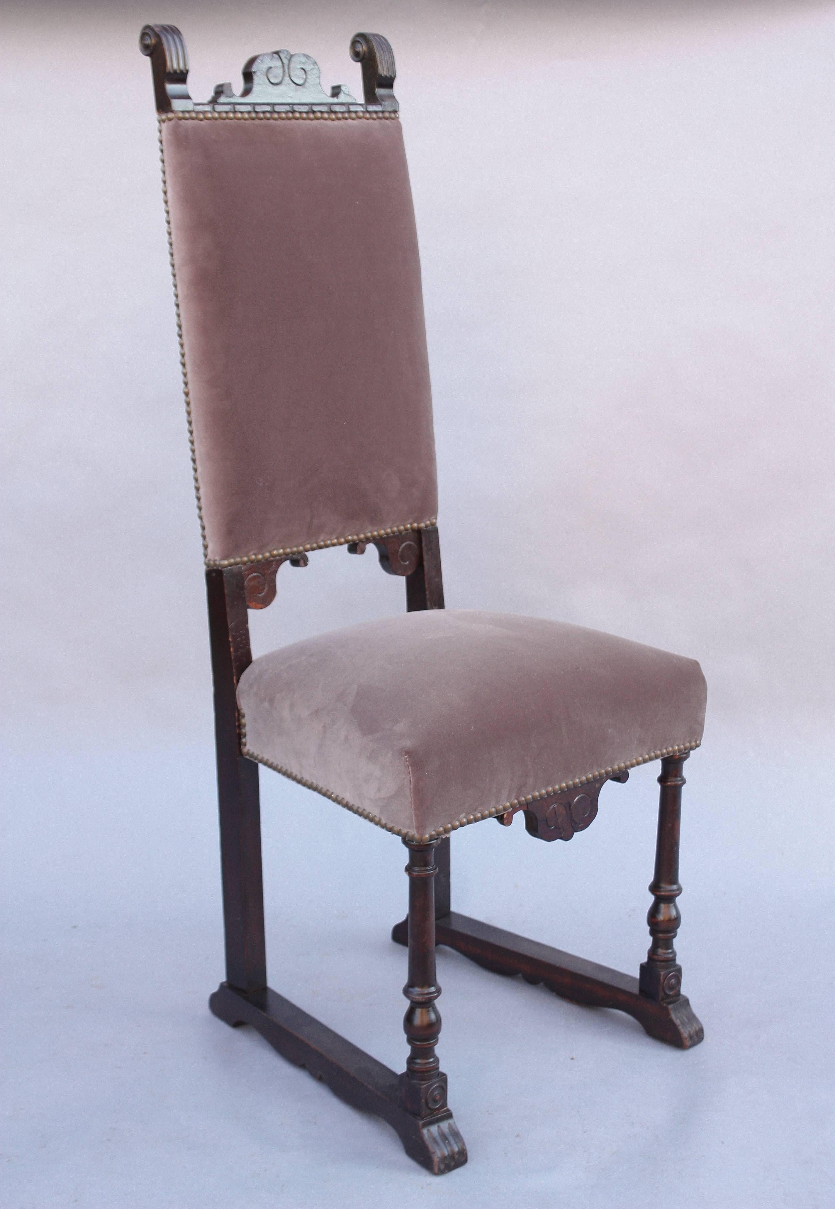 Early 20th Century 1920s Spanish Revival Side Chair
