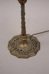 1920s Accent Table Lamp with Mica Shade