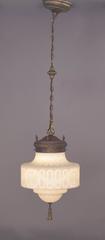 Antique Greek Revival Pendant Light