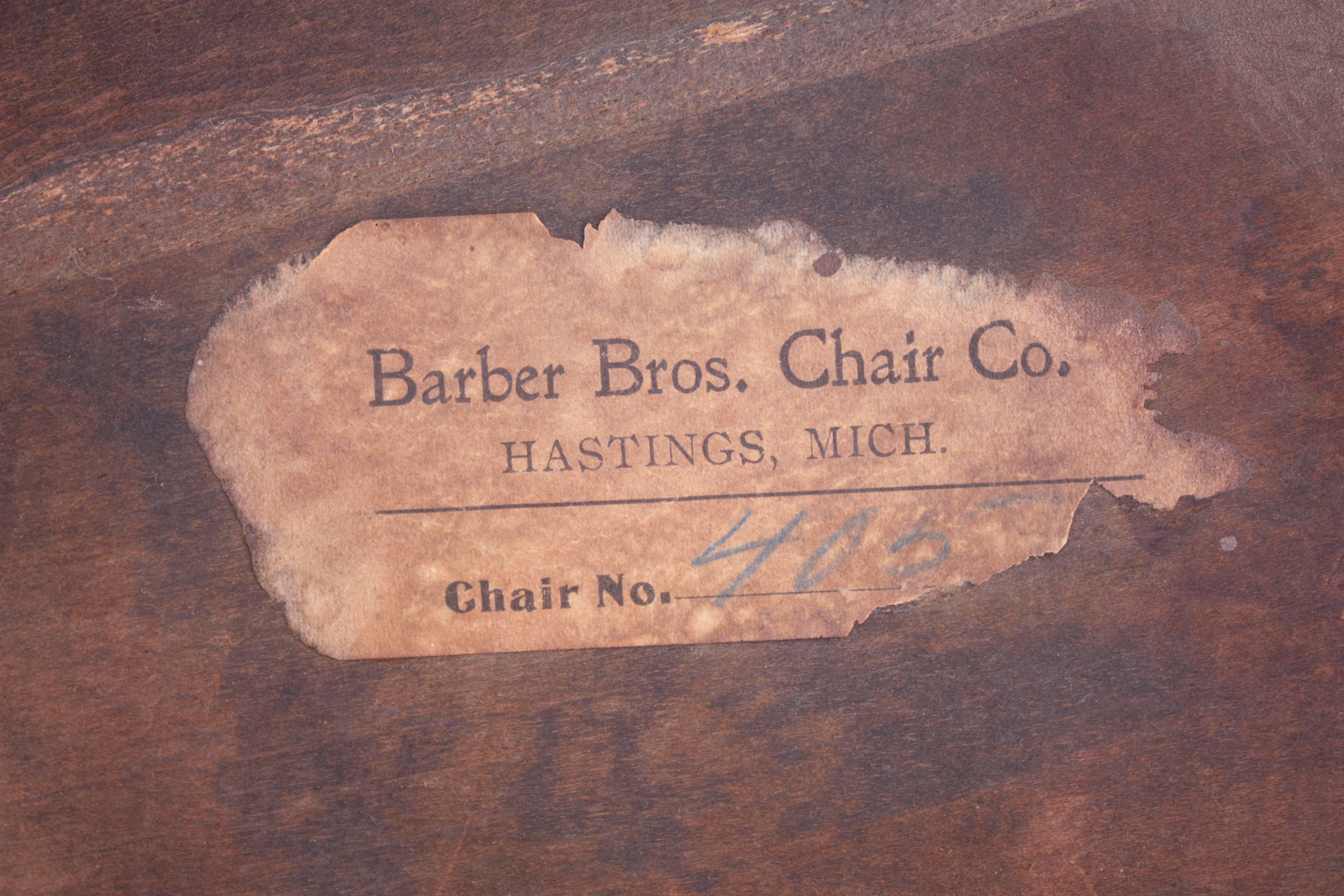 Arts and Crafts Small Arts & Crafts Foot Stool by Barber Bros
