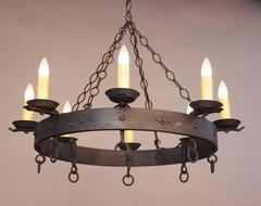 Larger Scale Rancho Monterey Period Chandelier