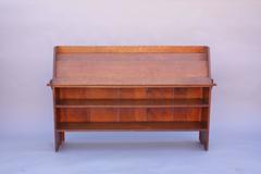 1910 Arts & Crafts Oak Bookshelf Display