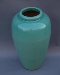 Pair of Tall 1930s Oil Jars