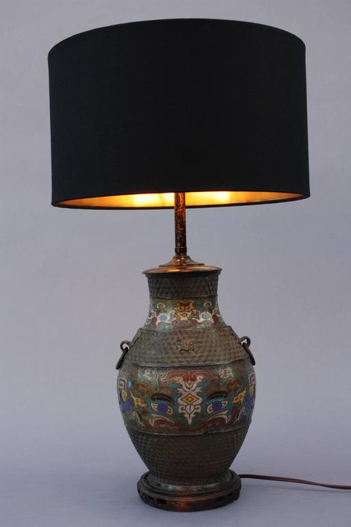 Antique Cloisonne Table Lamp at 1stDibs
