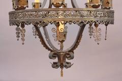Large-Scale 1920s Spanish Revival Chandelier
