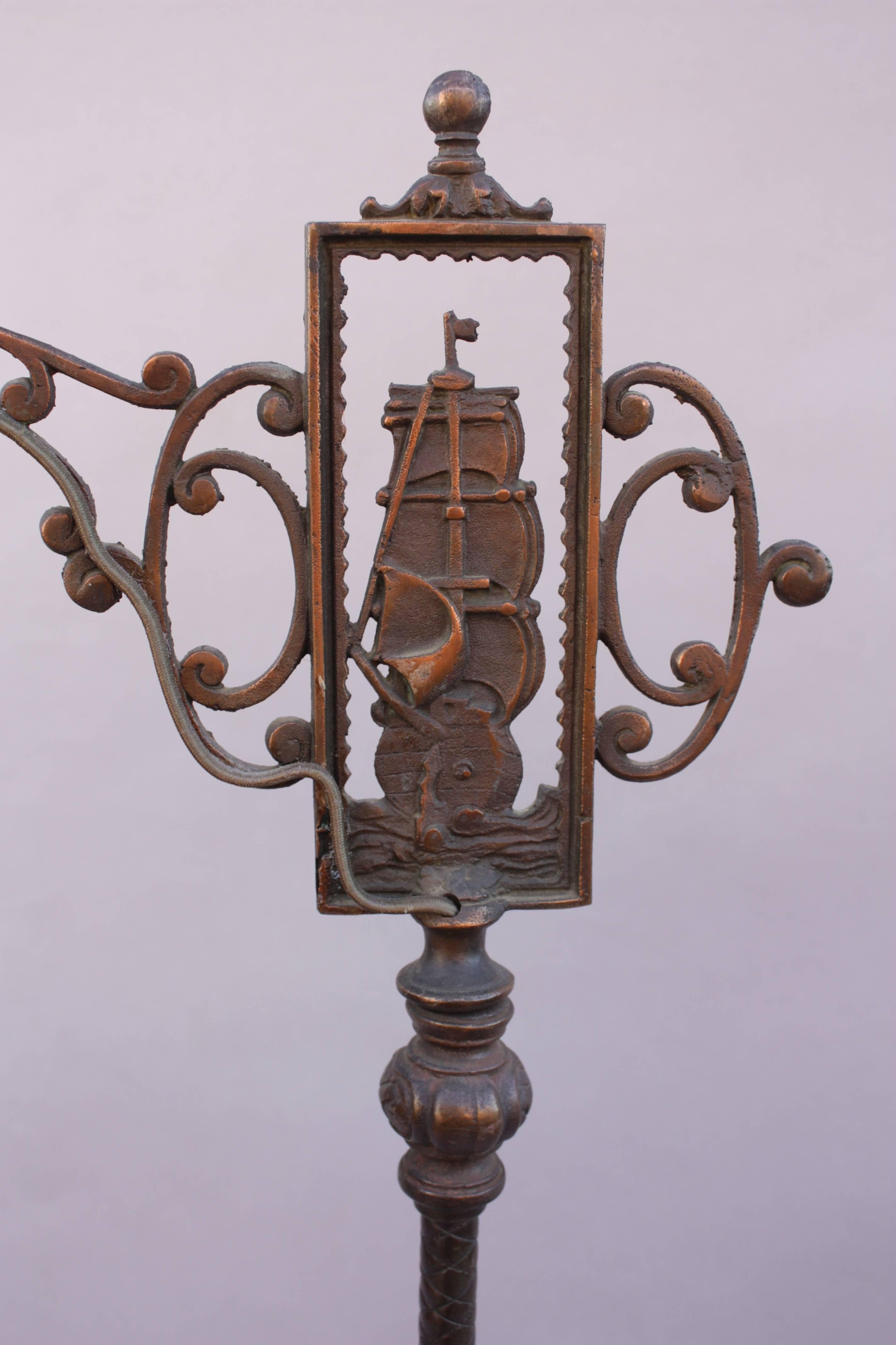 antique floor lamps 1920s