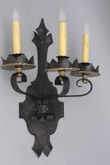 Larger Scale Wrought Iron Sconce