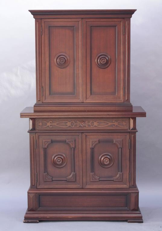 1920s Spanish Revival Standing Cabinet at 1stdibs