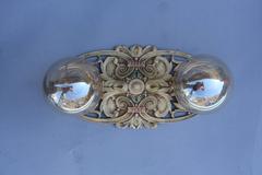 1920s Antique Two-Light Ceiling Mount