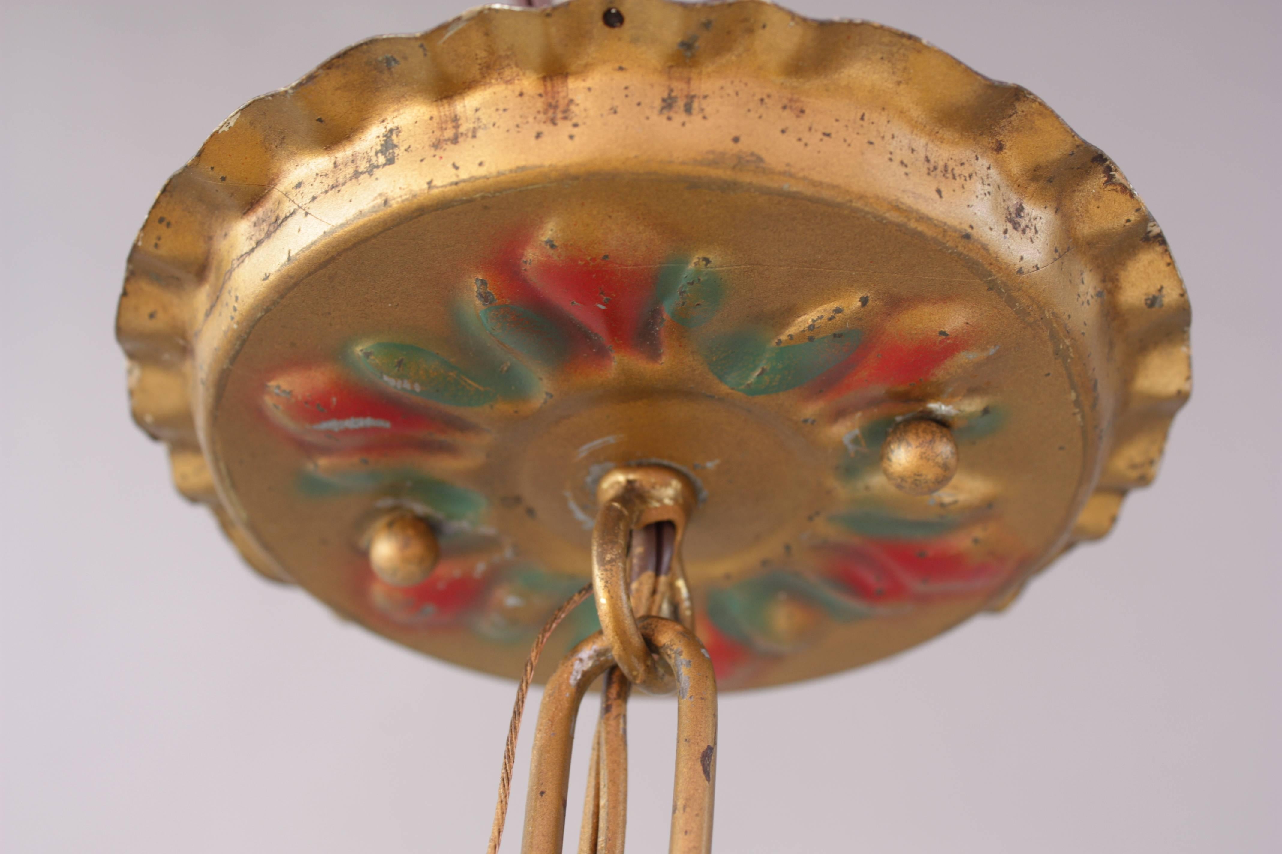 Spanish Colonial 1920s Spanish Revival Pendant Light