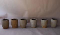 Collection of Six Industrial Crucibles