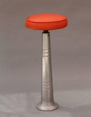 Set of Four Mid-Century Industrial Bar Stools