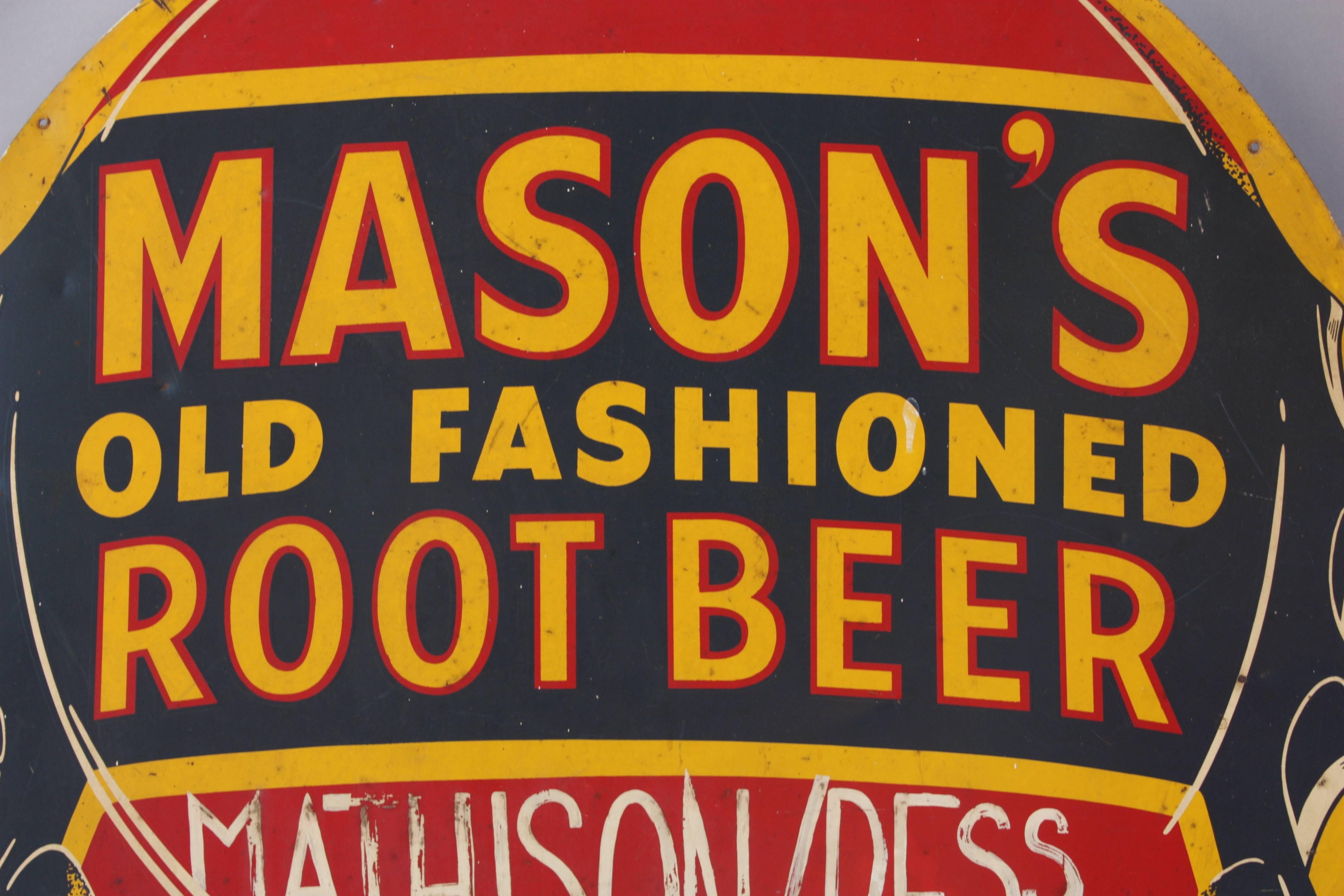 mason's root beer sign