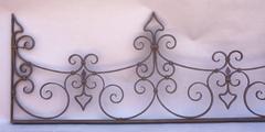 Spanish Revival Wrought Iron Decorative Element
