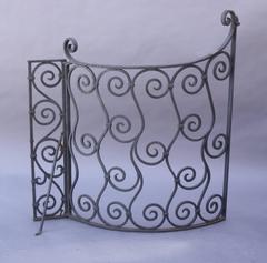 1920s Curved Set of Iron Gates