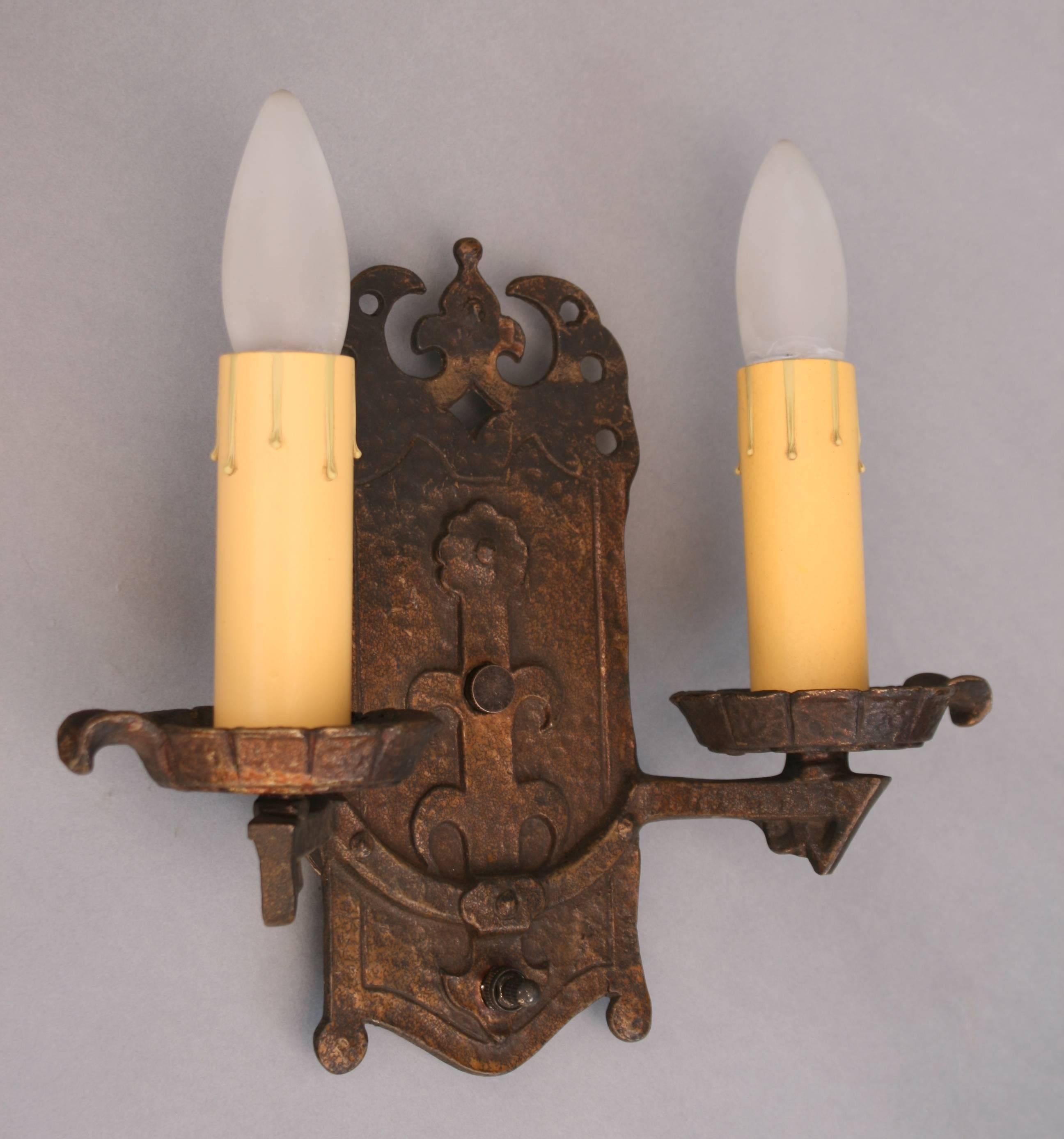 Spanish Colonial 1920s Spanish Revival Sconce