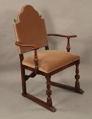 Set of Six Spanish Revival Dining Room Chair