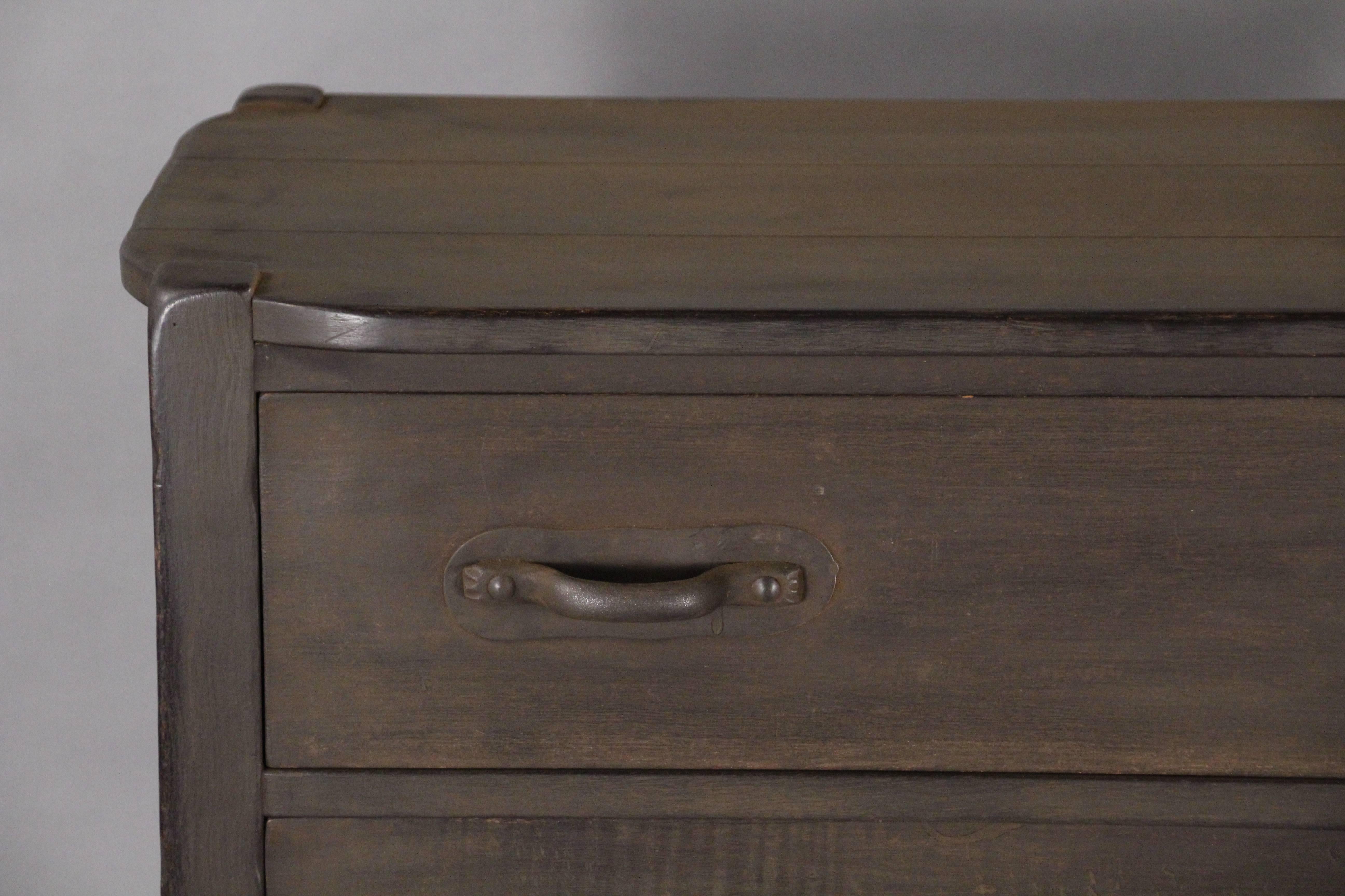 Rancho Monterey 1930s Tall Signed Monterey Dresser