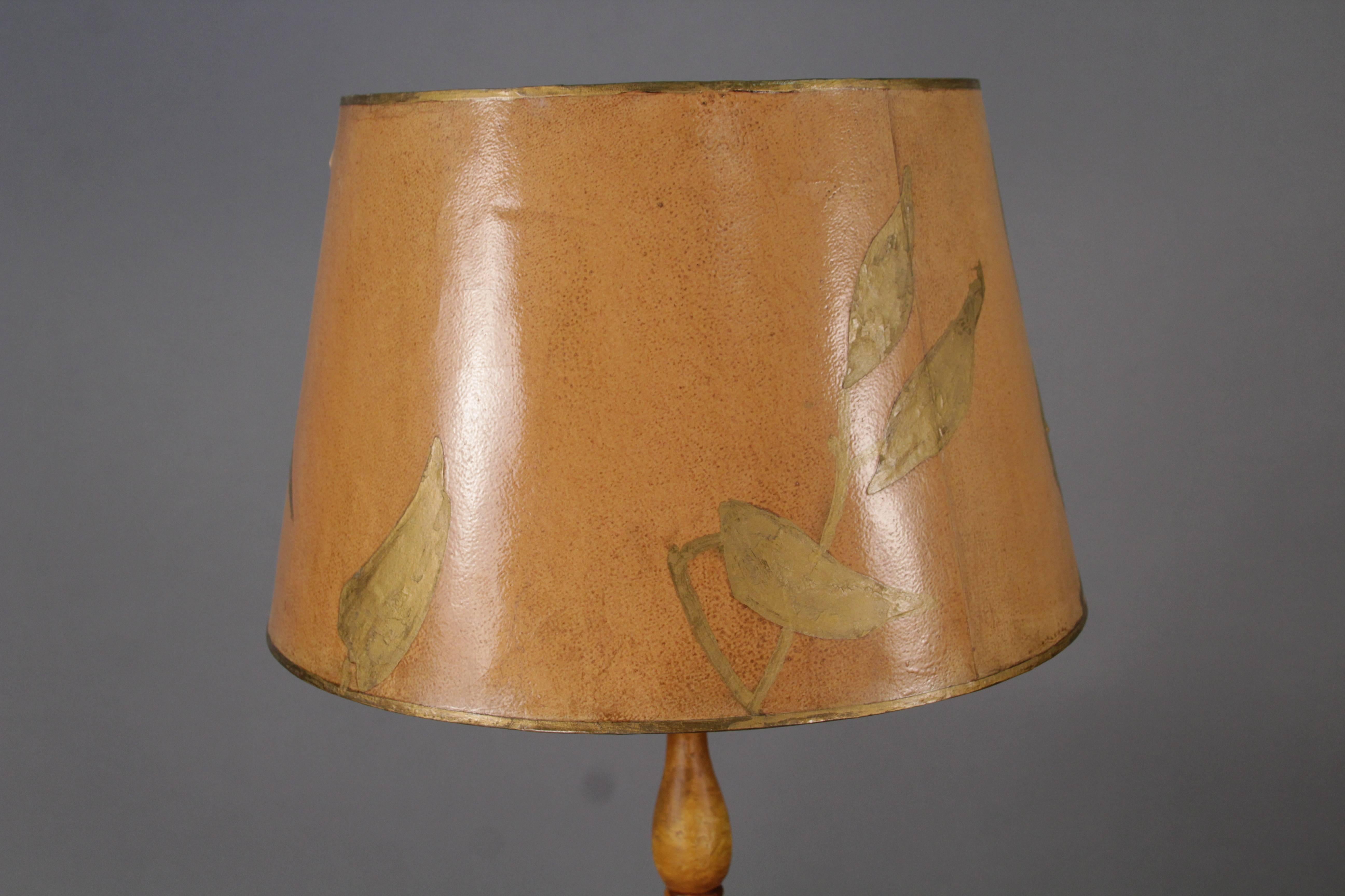 American 1930s Monterey Period Floor Lamp