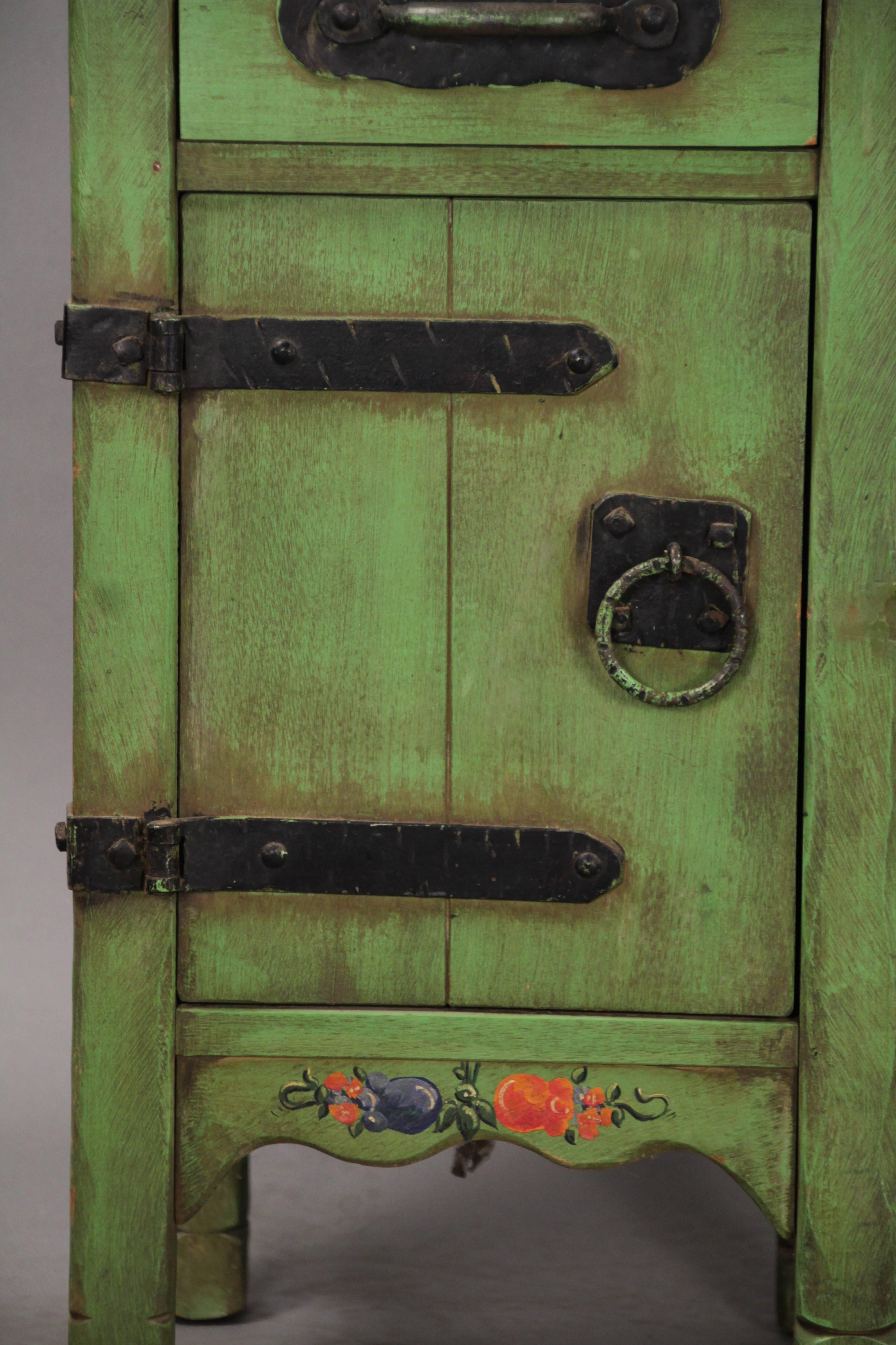 Rancho Monterey 1930s All Original Spanish Green Monterey Desk