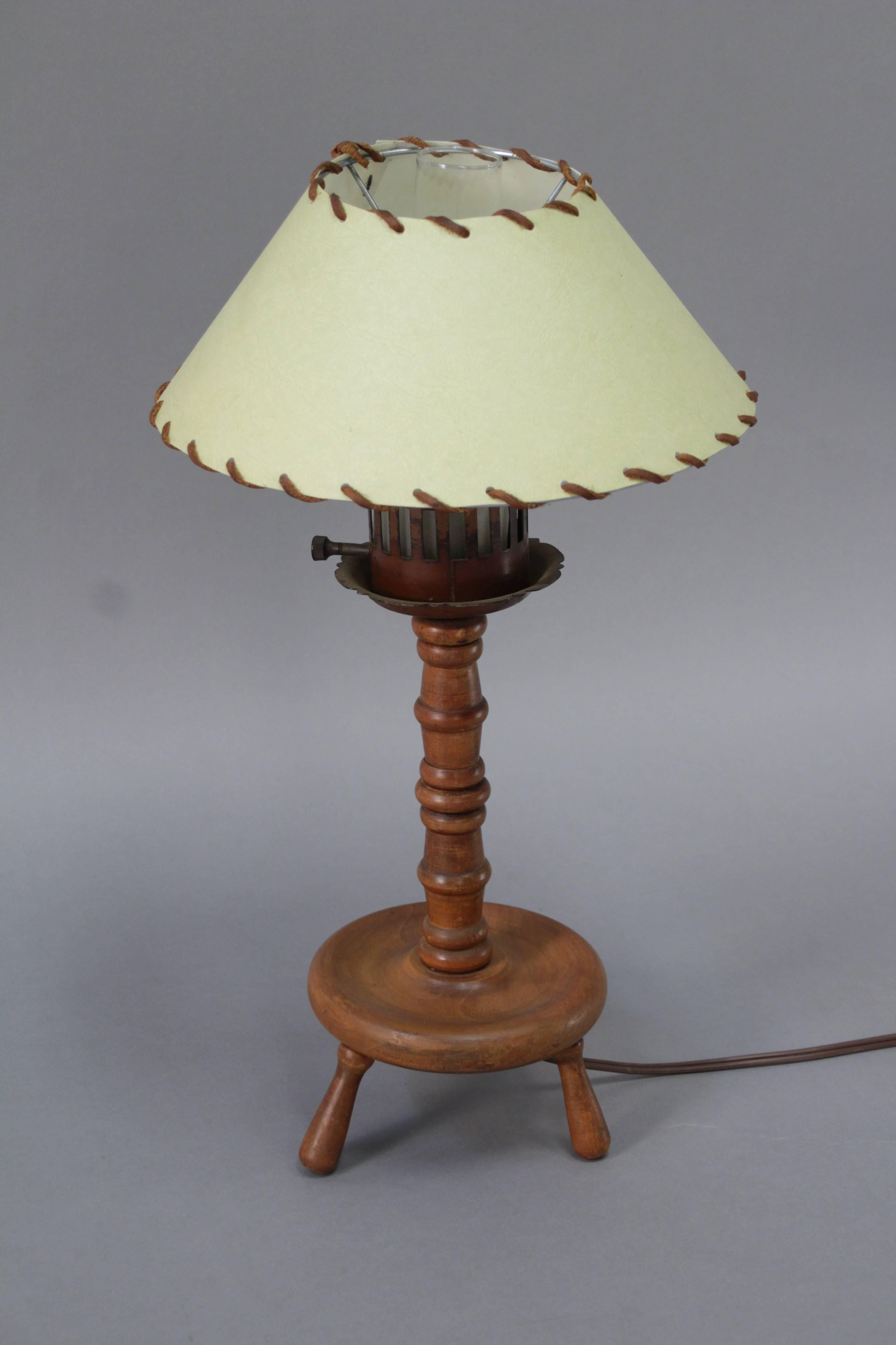 Rancho Monterey period lamp, circa 1930s.