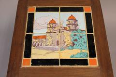 1930s Taylor Tile Santa Barbara Mission Tile Table