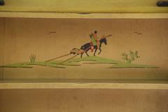 1930s Signed Monterey Hutch with American Indian Figure