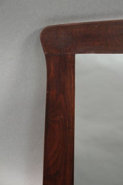 Antique Arts & Crafts Oak Mirror, circa 1920