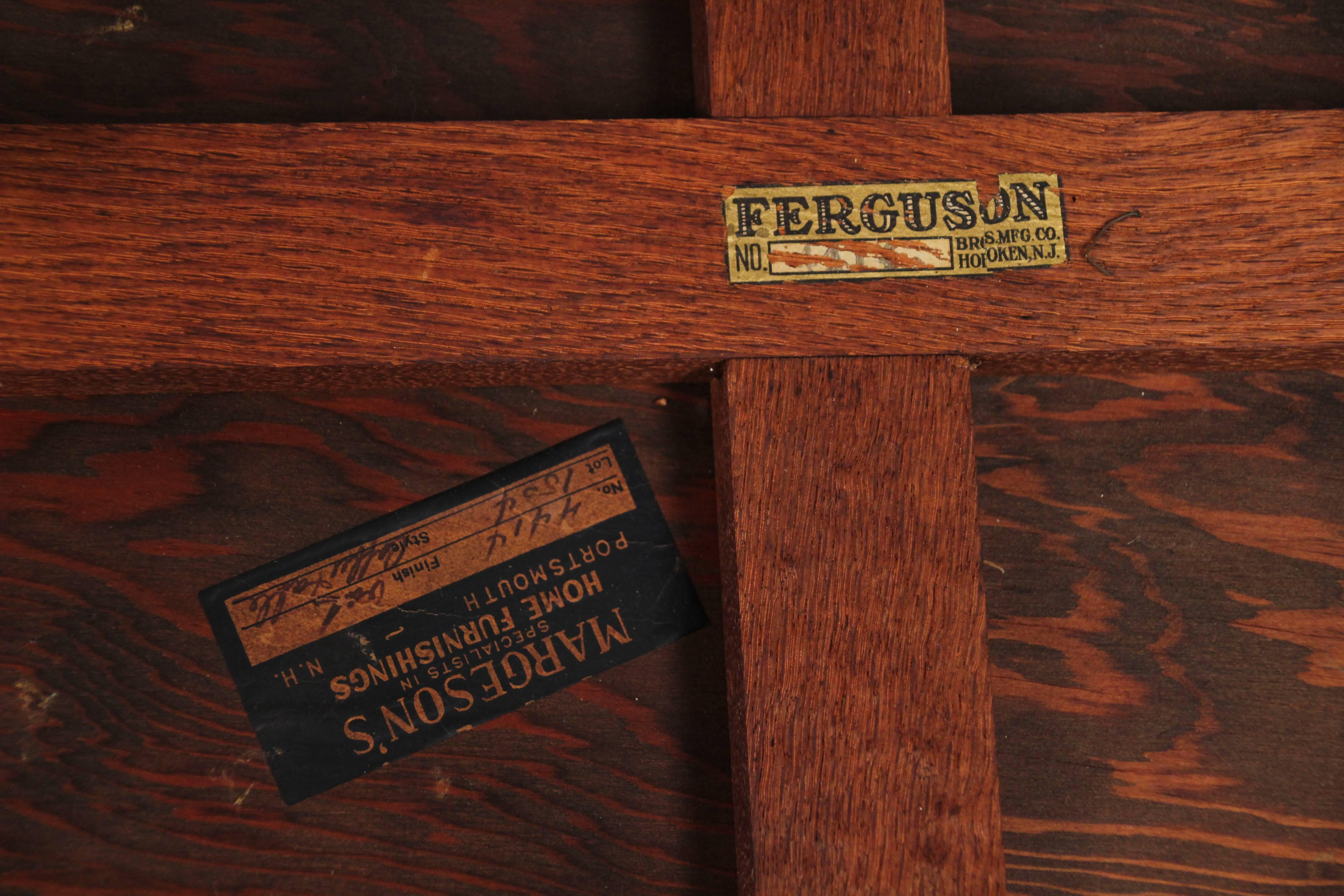 1920s Spanish Revival Side Table with Brass Etched Dragon Motif Top In Good Condition In Pasadena, CA