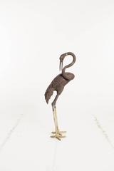 Bronze Crane Statues