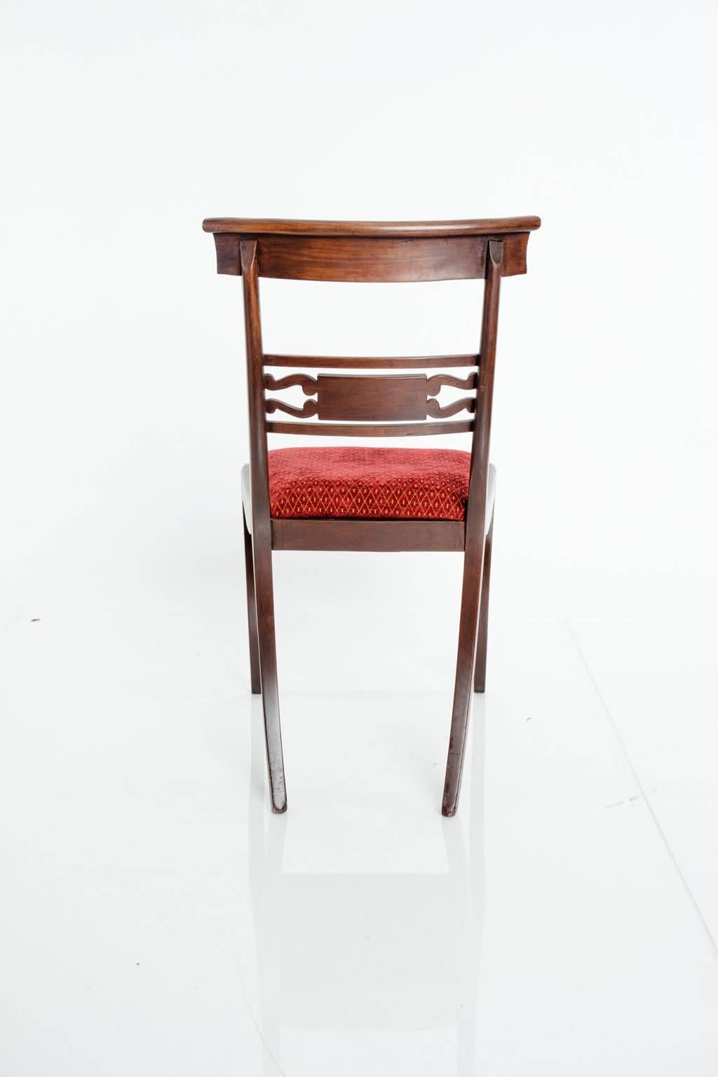 19th Century Regency Style Klismos Chairs