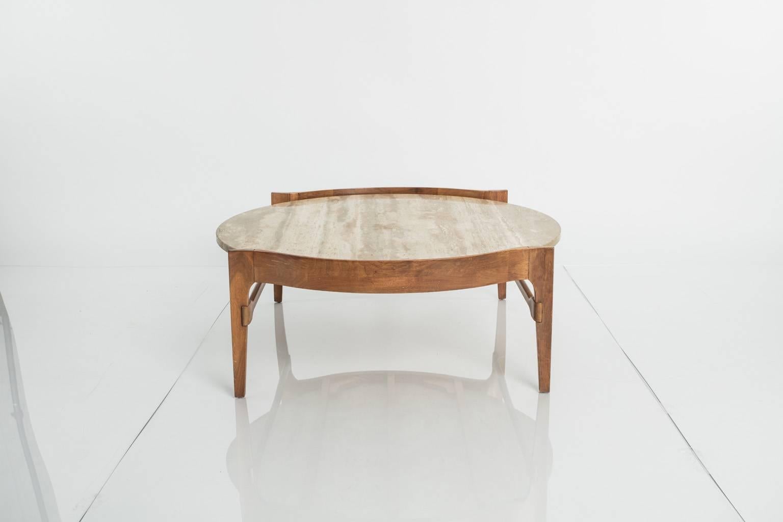 travertine coffee table for sale