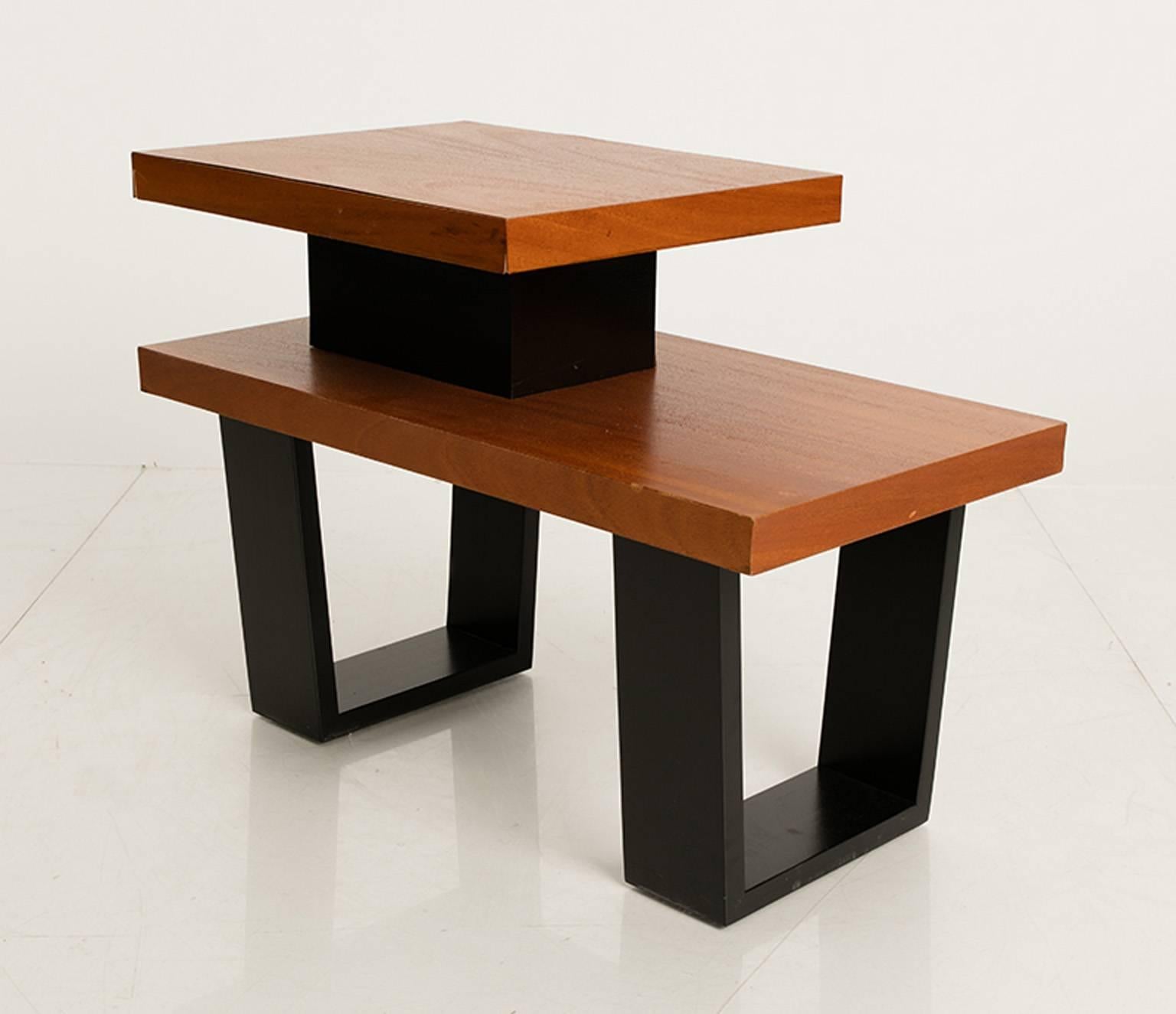 Late 20th Century Paul Frankl Side Tables 