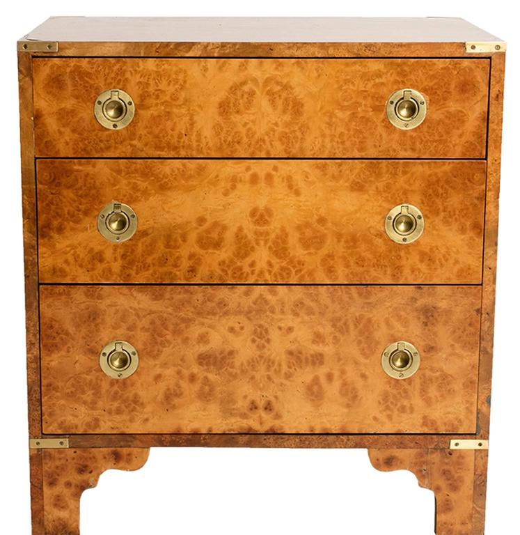 Burl Wood Chest of Drawers For Sale at 1stdibs