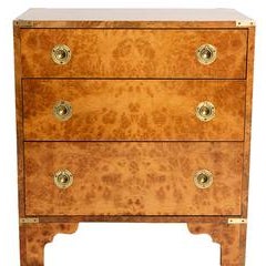 Burl Wood Chest of Drawers 7
