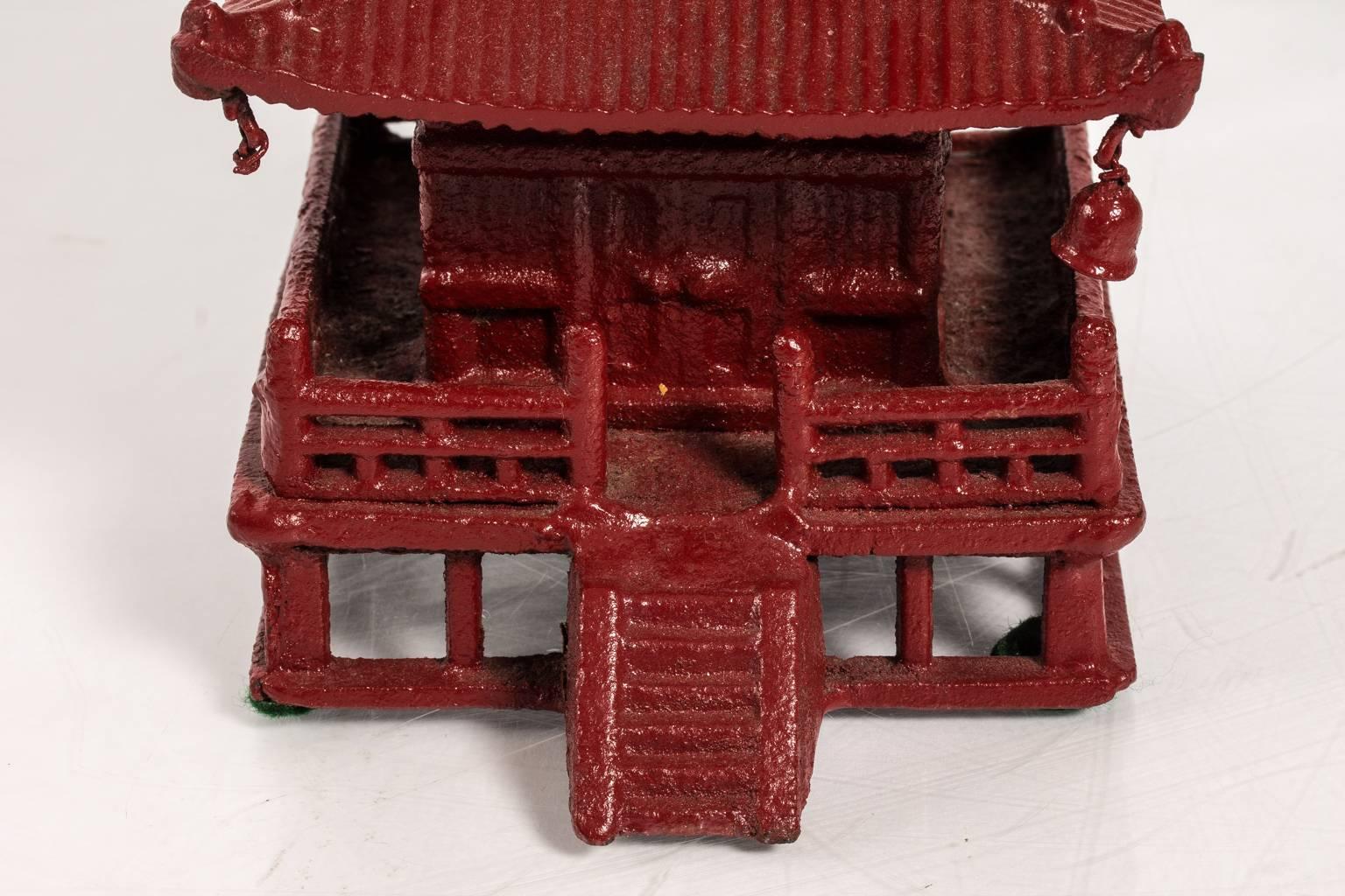 Red Iron Pagoda Ornament 2