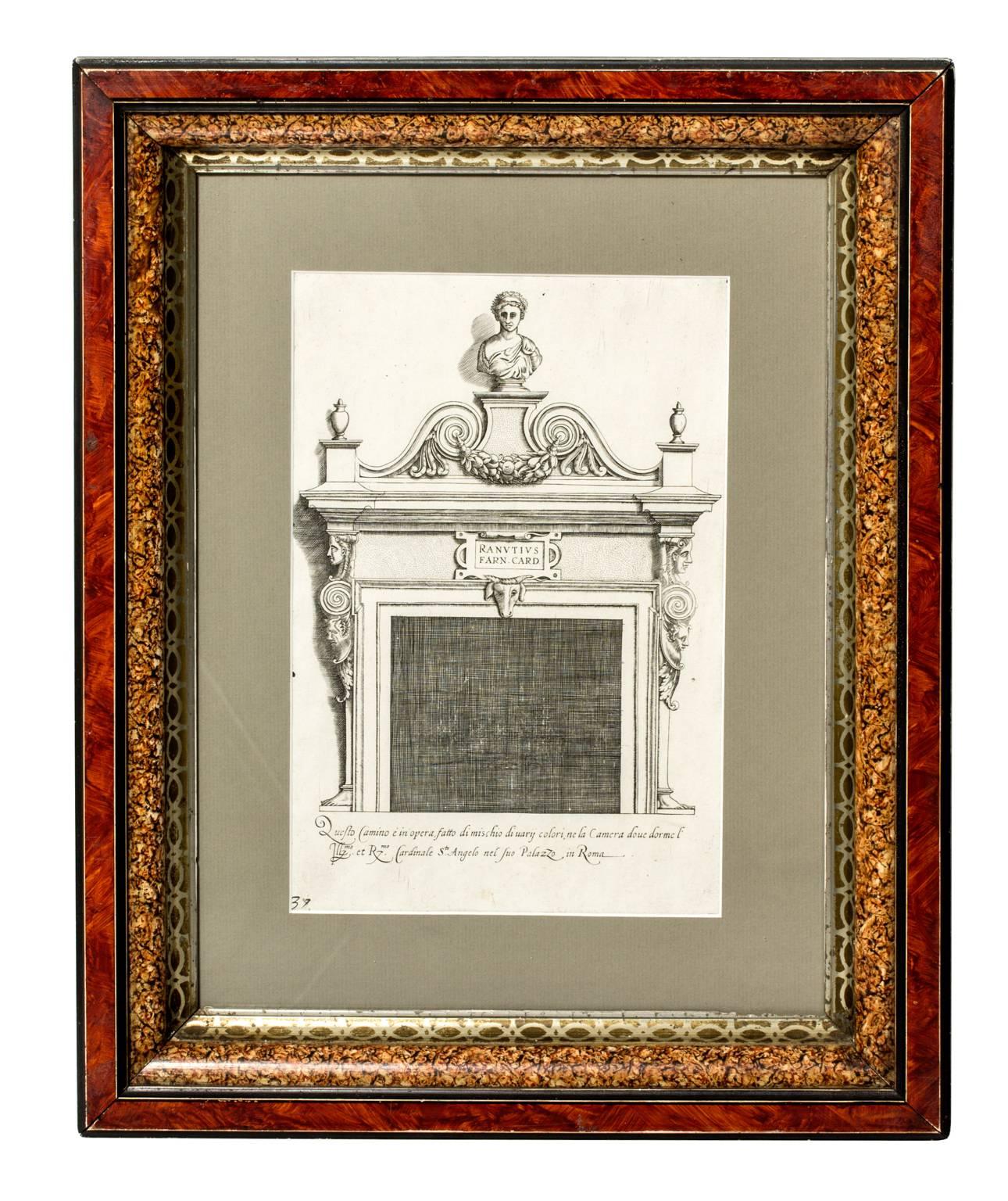 Framed Architectural Engravings In Good Condition For Sale In Stamford, CT