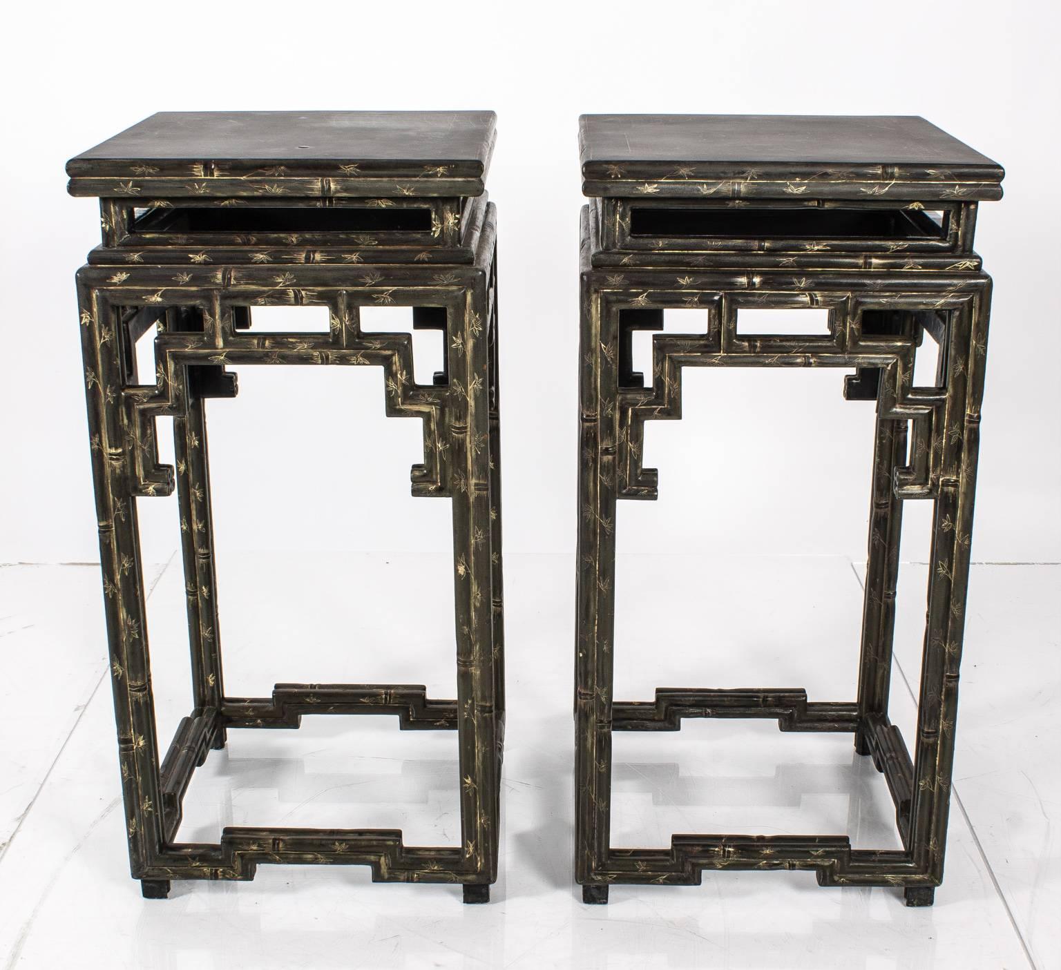 Tall Chinese Side Tables For Sale 3