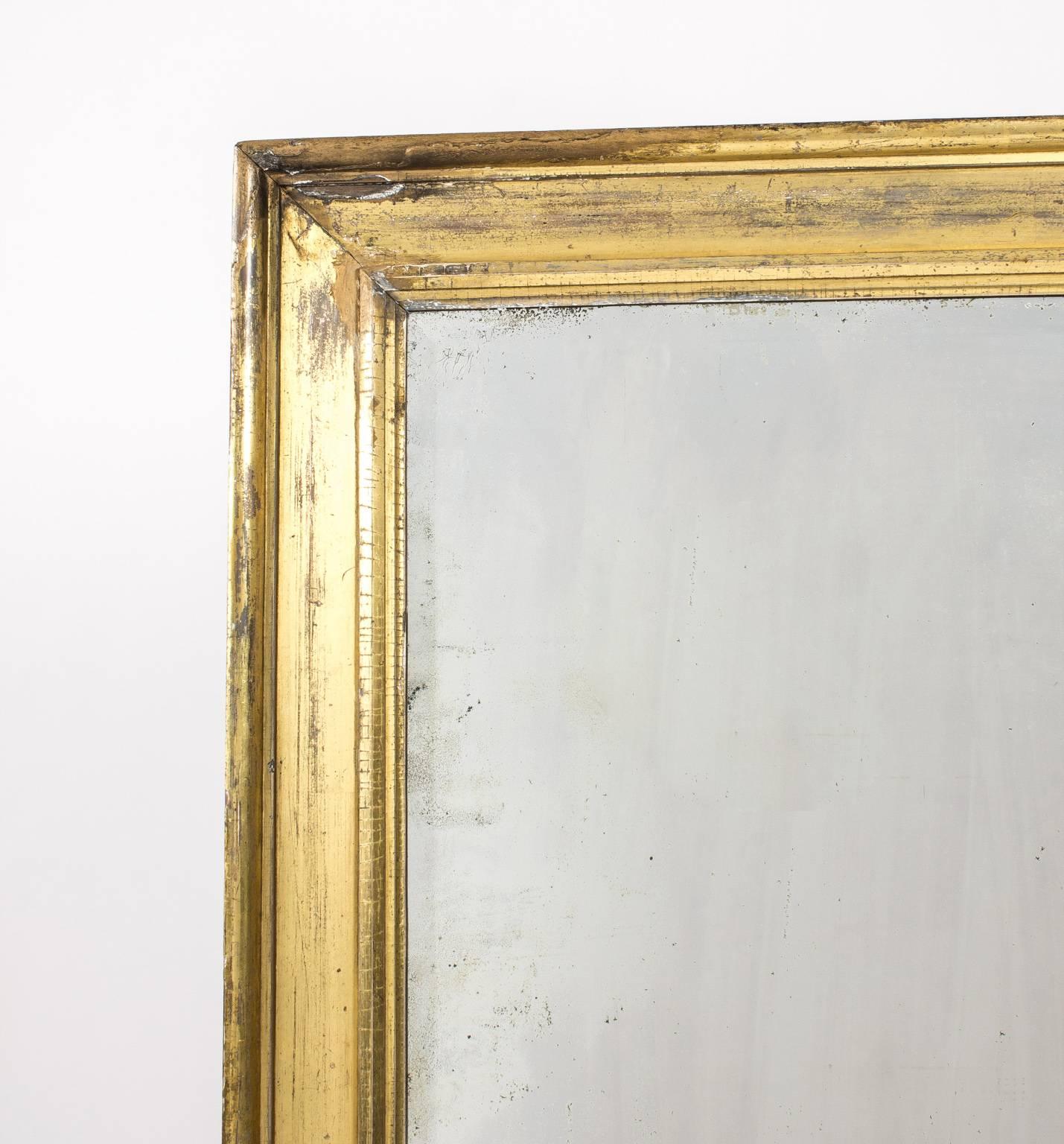 Antique Beveled Mirror  2