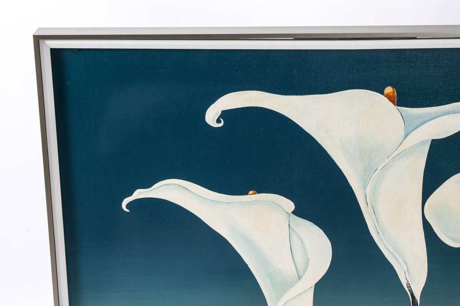 lily oil paintings on canvas