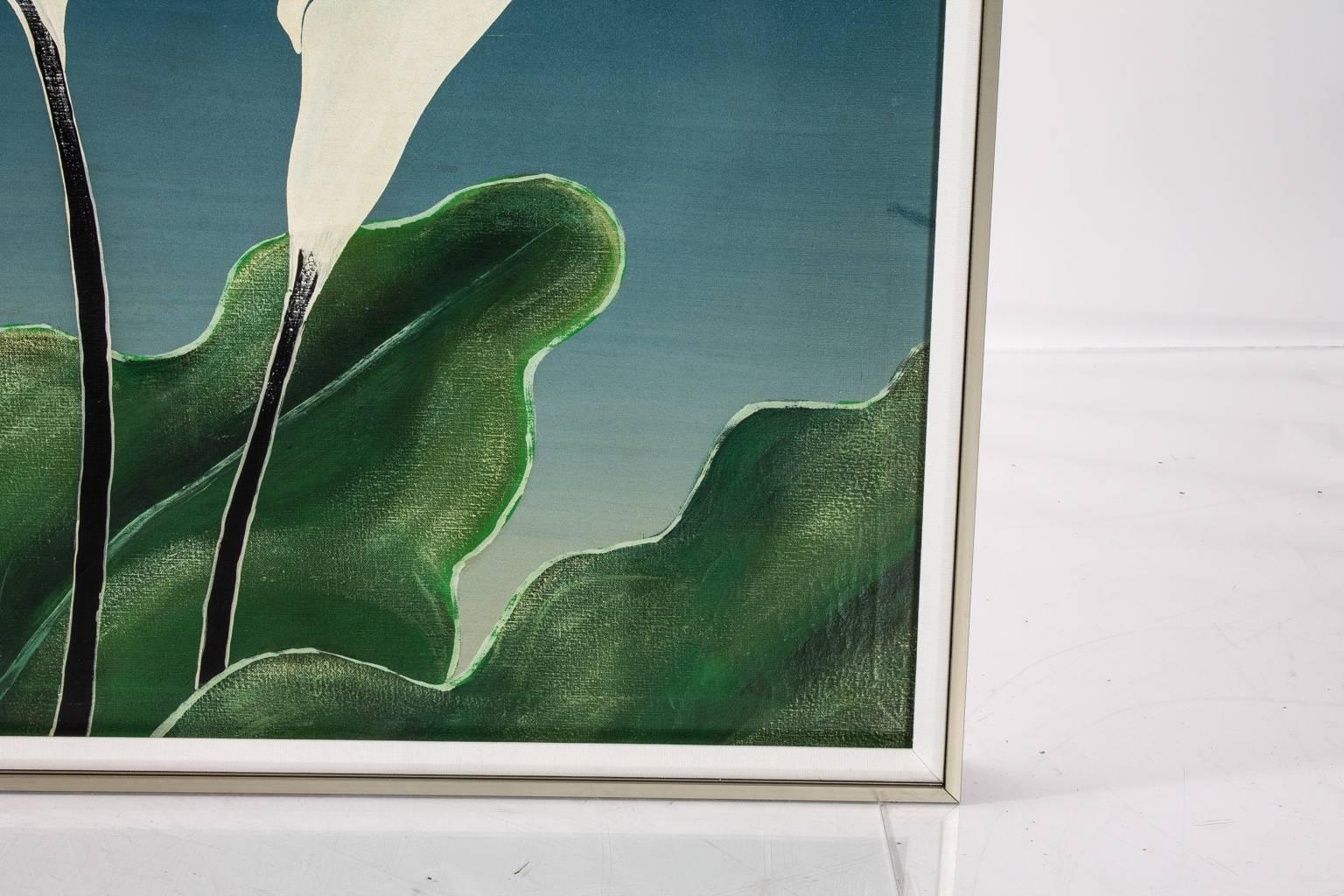 Calla Lily Oil Painting For Sale 1