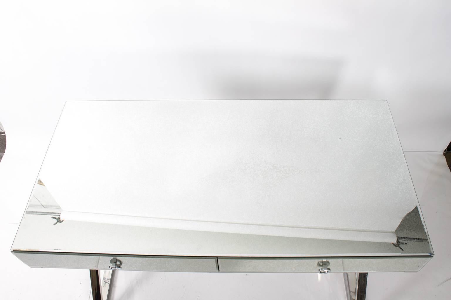 20th Century Mirrored Desk