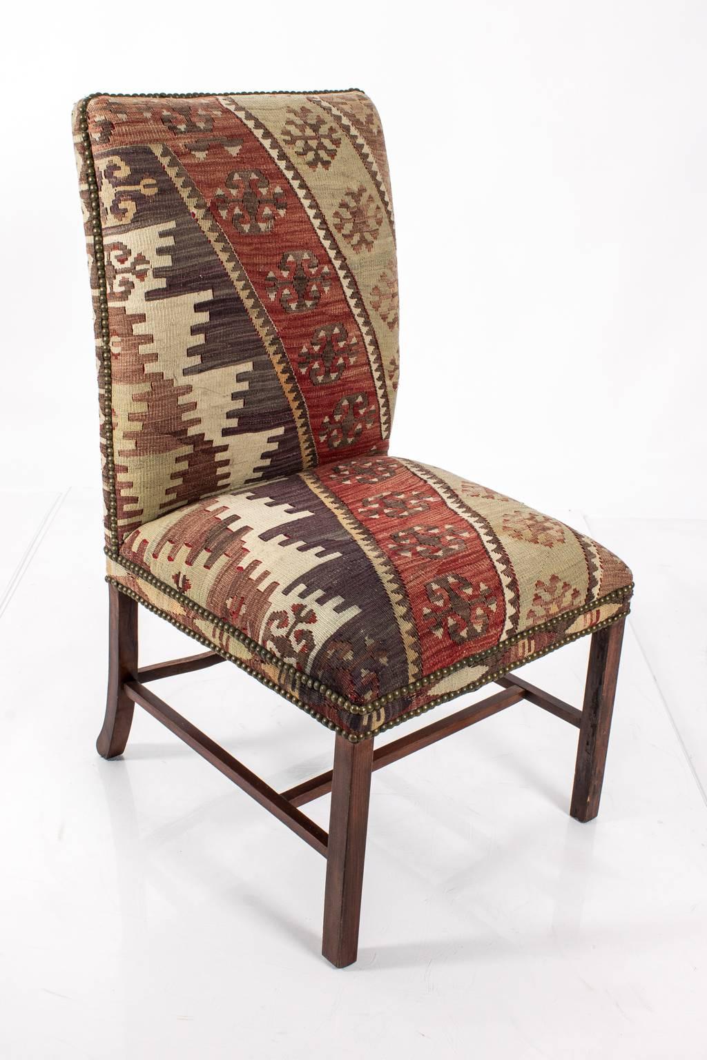 rug upholstered dining chair